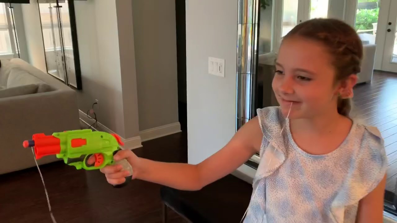 How to remove loose tooth with a Nerf Gun