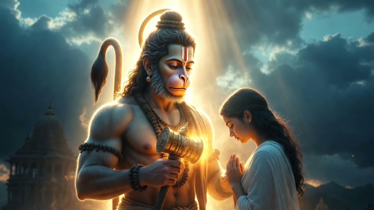 जब कोई साथ ना दे 😢 | Heart Touching Hanuman Bhajan | Mere Hanuman Aa Jao Na | Female Version