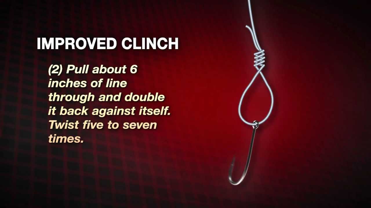 How to tie an Improved Clinch Knot by Abu Garcia