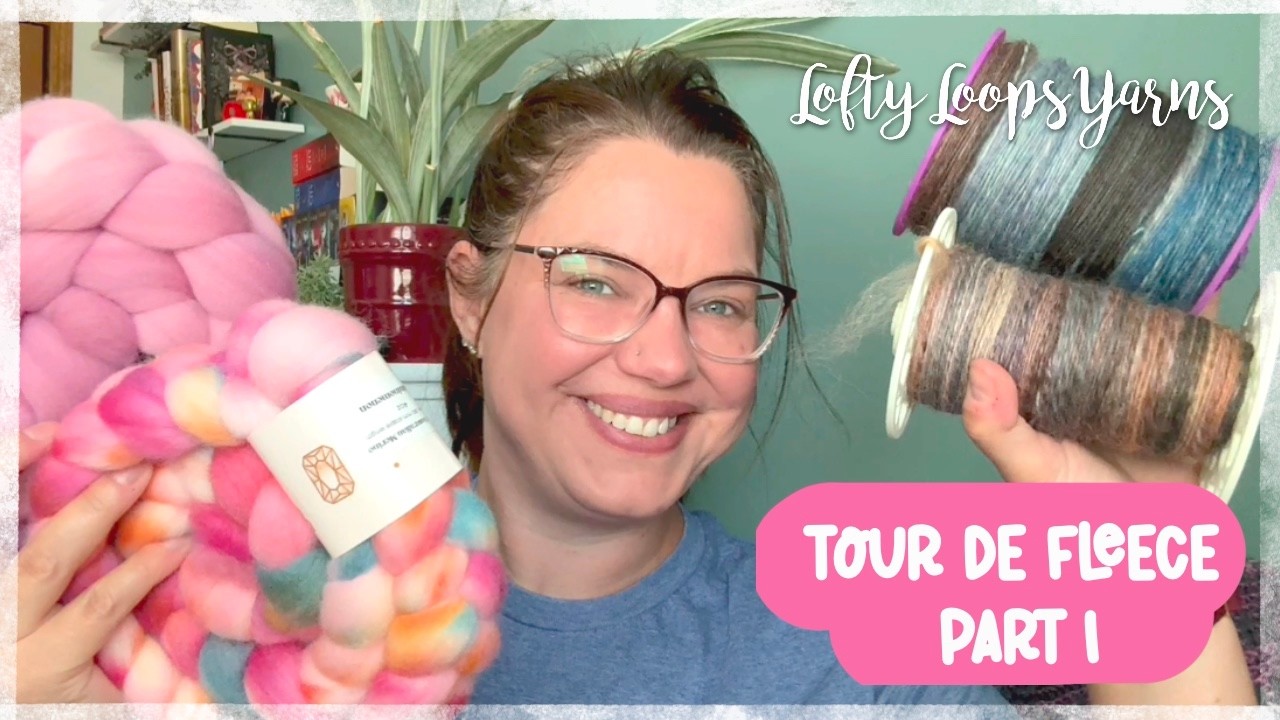 What I&rsquo;m Spinning for Tour de Fleece 2025 ✨ Part 1 Vlog