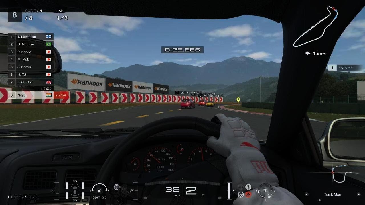 First on the Italy track