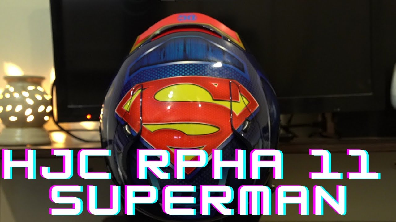 HJC RPHA 11 (Superman Edition) | Helmet worth Rs. 60000 | Hindi