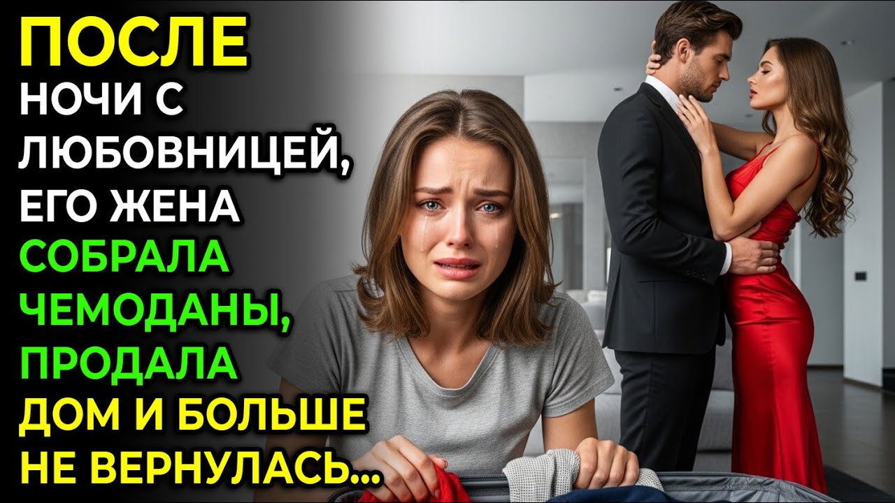 После ночи с любовницей жена собрала вещи, продала дом и больше не вернулась…