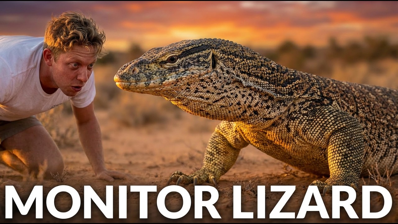 Are Monitor Lizards Venomous? ft. Yellow Spotted Monitor Lizard