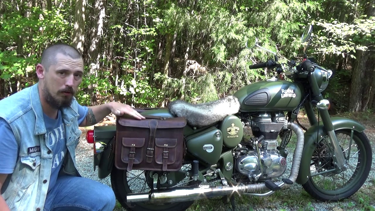 Боковые сумки Royal Enfield Classic 500