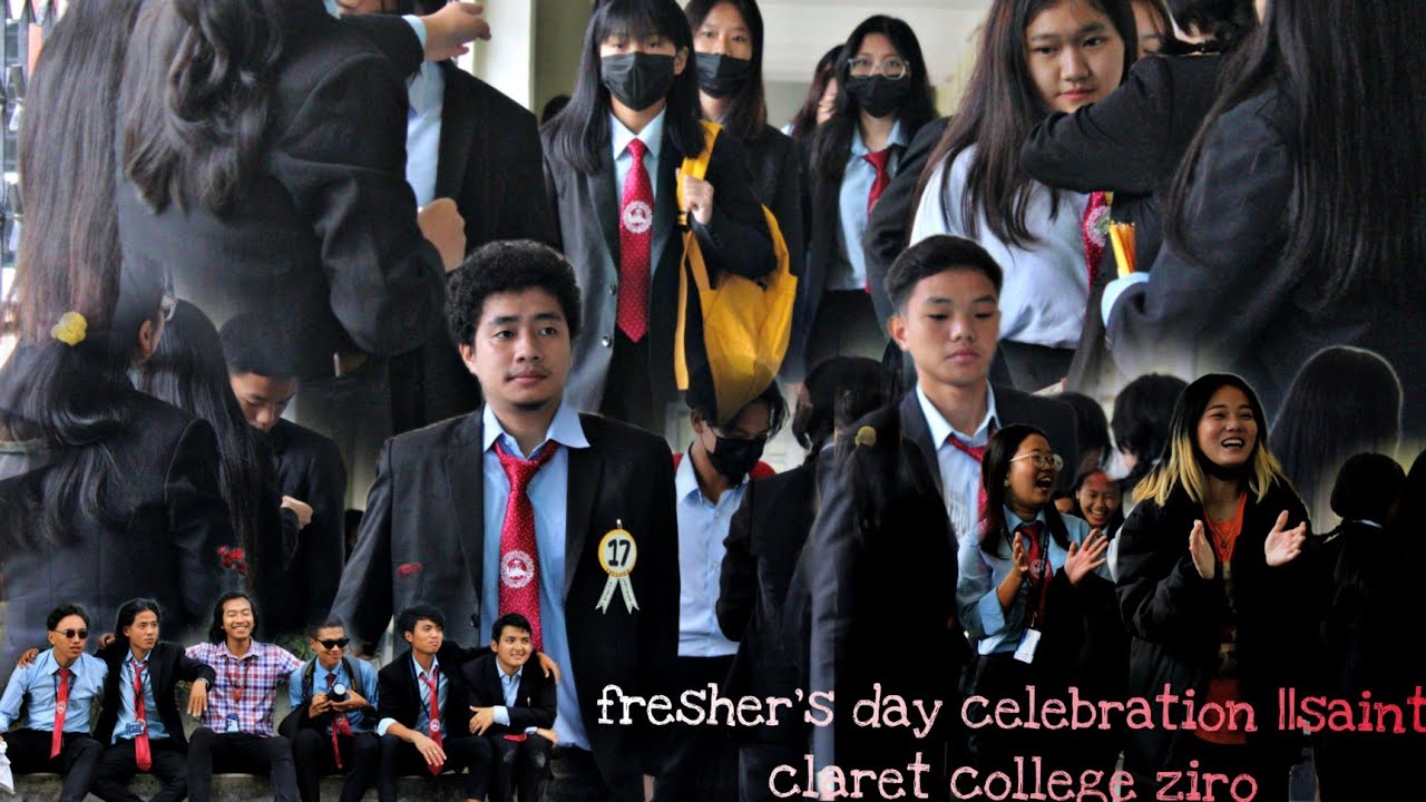 fresher's day celebration 2022|| saint claret college ziro arunachal pradesh||@Boivlog-k5q