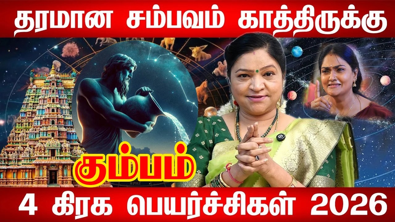 கும்பம் - April 13 குள் அதிர்ஷ்ட வெடிப்பு! 🔥 கும்ப ராசிக்கு பெரிய முன்னேற்றம் | Kumbam Rasi Palan