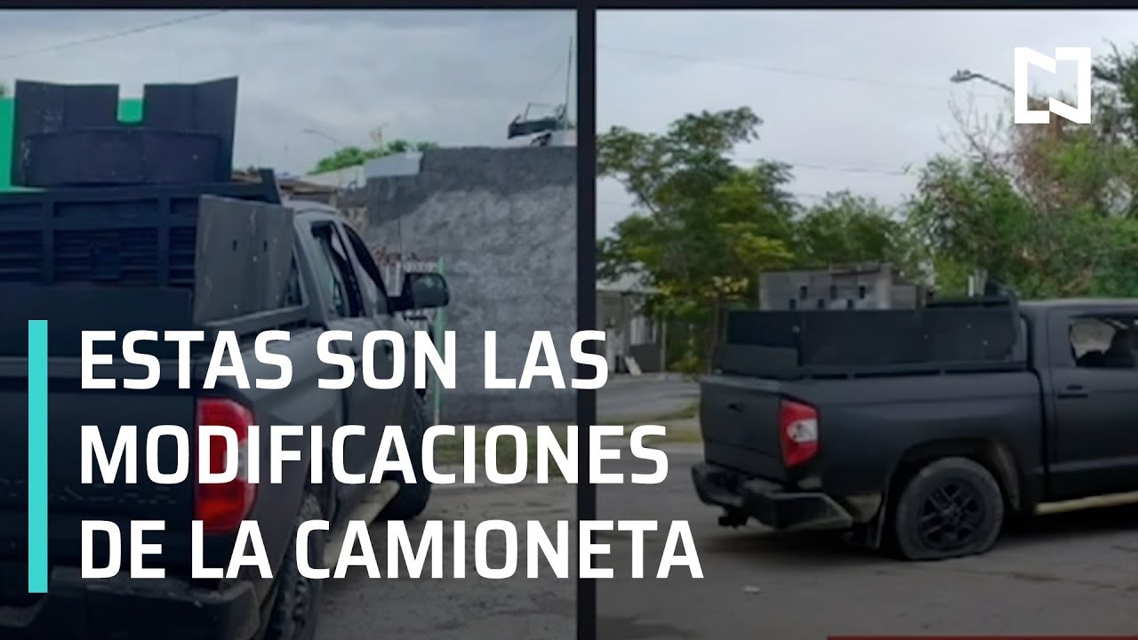 Modificaciones a camioneta Tundra de balacera en Nuevo Laredo - En Punto