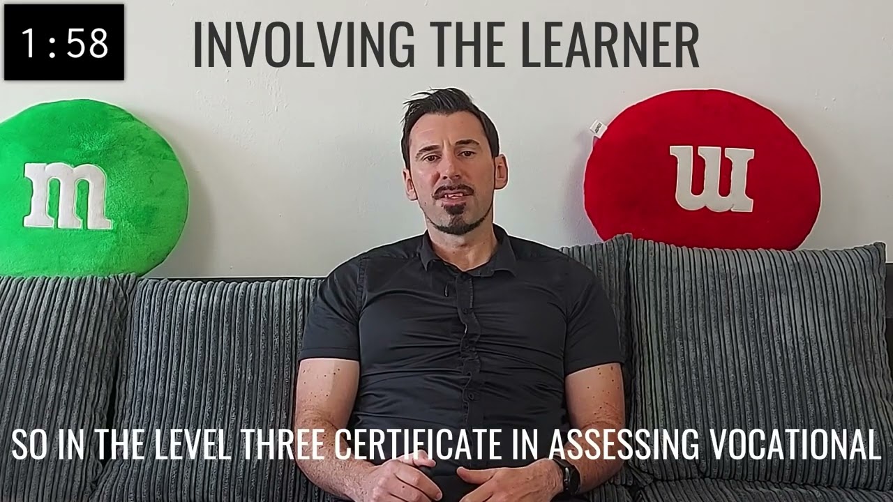 Level 3 Certificate in Assessing Vocational Achievement (CAVA) Involving the Learner