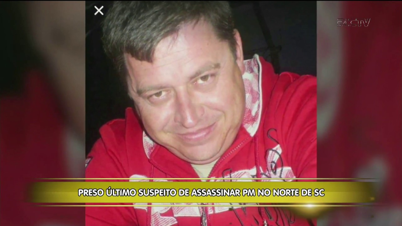 Preso &uacute;ltimo suspeito de assassinar PM no Norte de SC