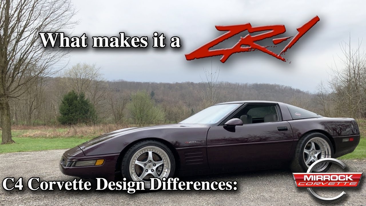 What makes it a ZR-1, C4 Corvette Design Differences