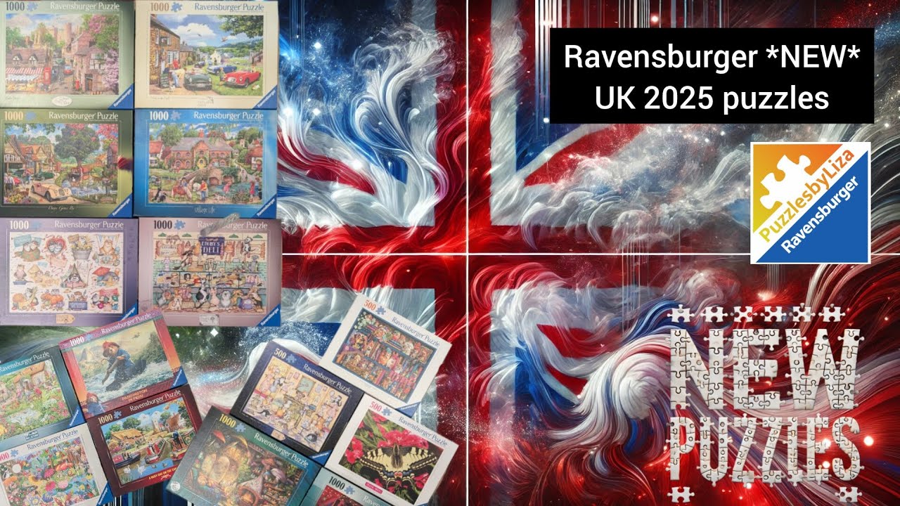 Ravensburger *NEW* 2025 Releases UK puzzles - puzzlesbyLiza
