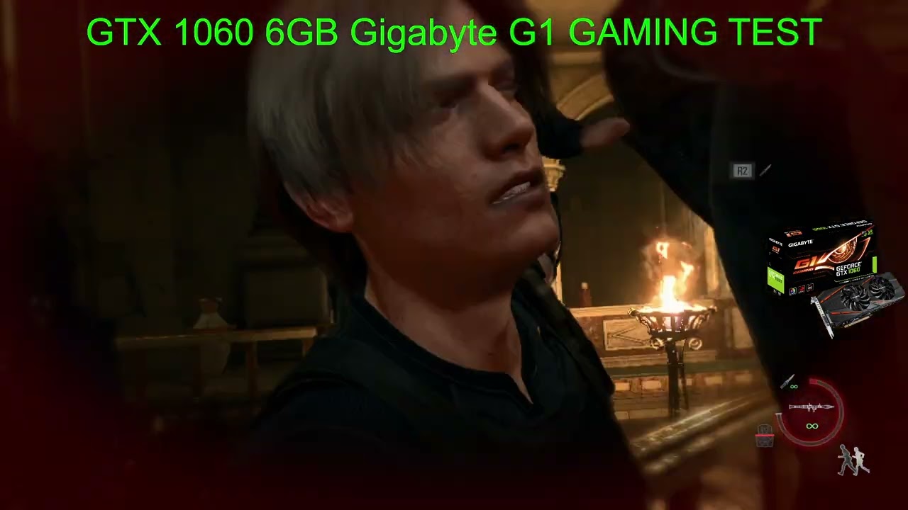 Resident Evil 4 Remake GTX 1060 6GB Gigabyte G1 GAMING FHD 60 FPS