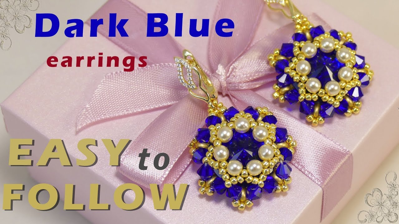 Earrings with 18 mm rivolis