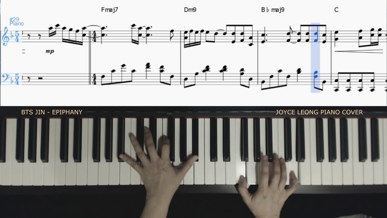 BTS (방탄소년단) Epiphany - Piano Cover & Sheets
