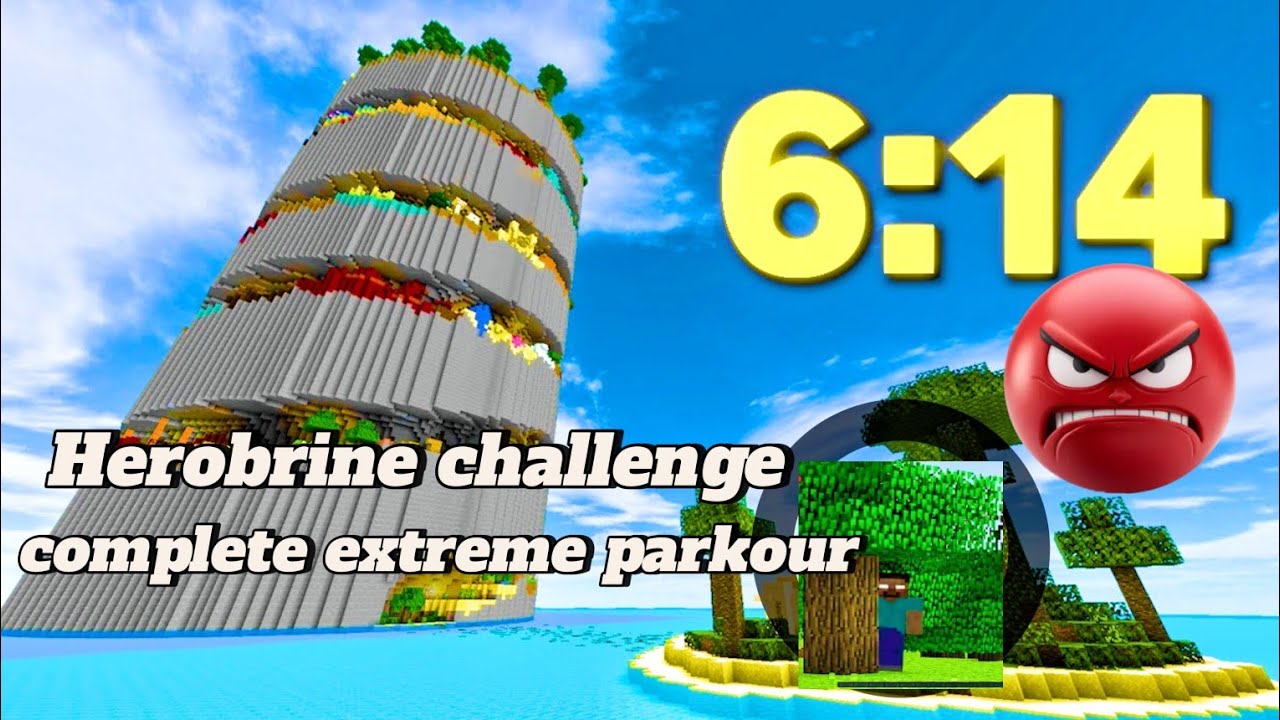 Minecraft Extreme parkour challenge😱minecraft challenge solving minecraft mysteriesscary proboize95
