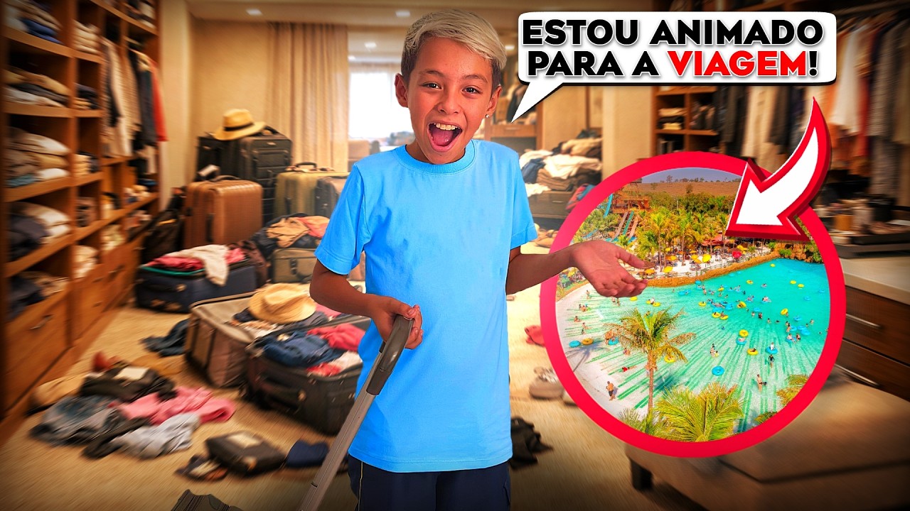Arrumando Minhas Malas Para Viagem De Olimpia !
