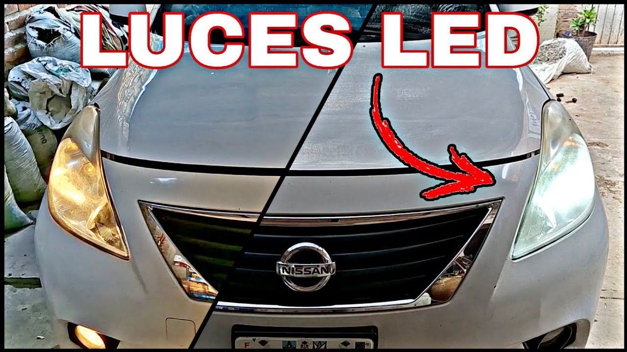 COMO CAMBIAR LAS LUCES DE UN AUTO  NISSAN VERSA [4K] | EL VIELZA 