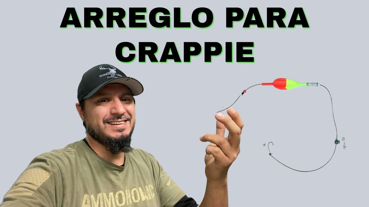 Un Arreglo Para La Pesca De CRAPPIE Que Te Encantara!!