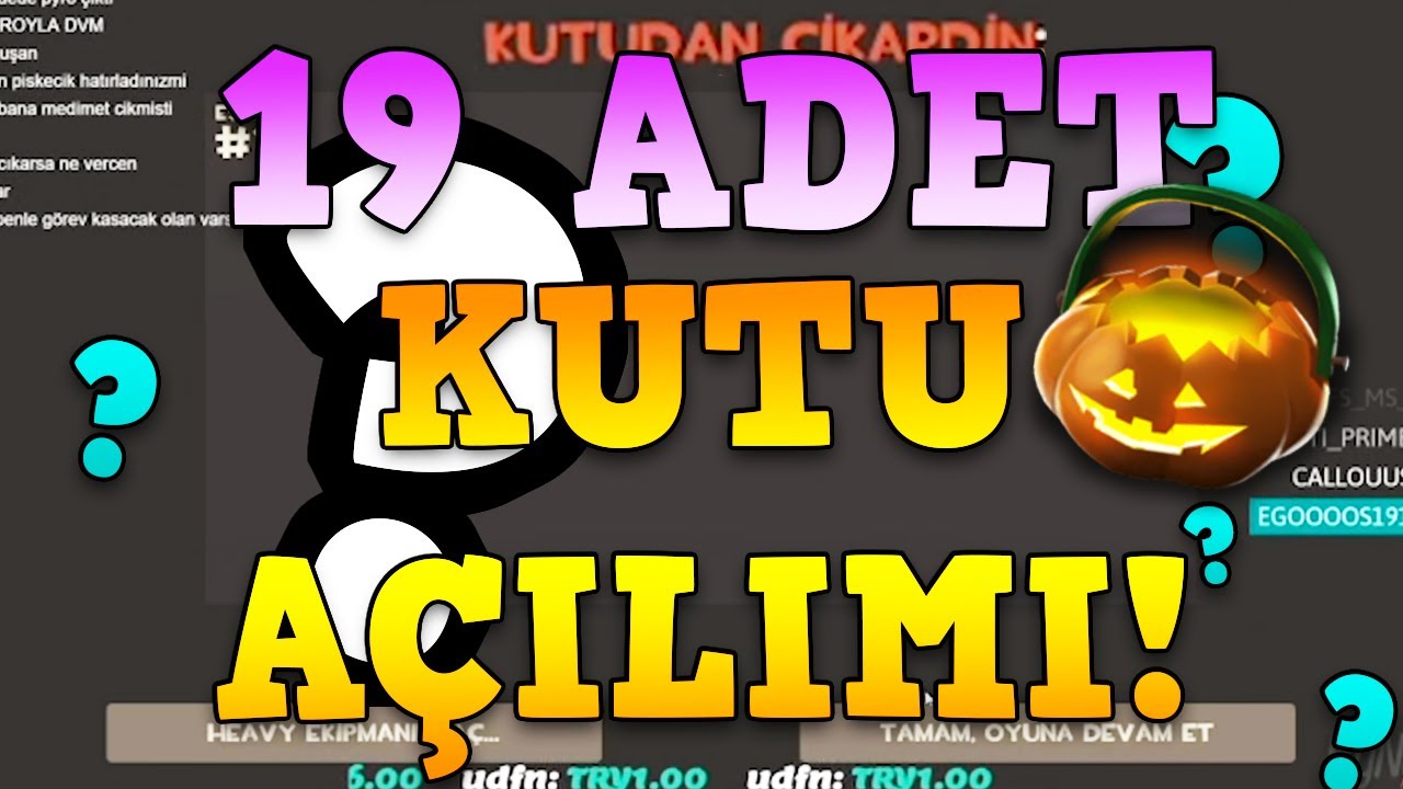 Cadılar Bayramı Kutu Açılımı! (19 Tane)