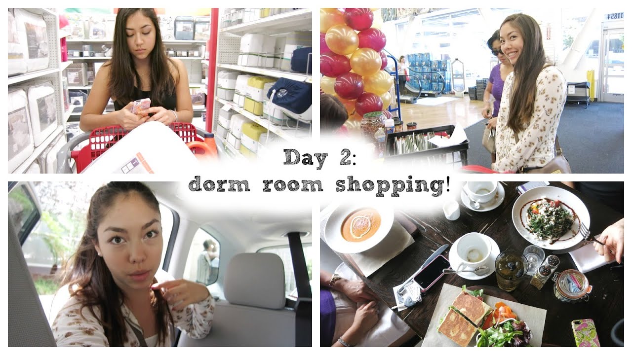 College Vlog Day 2 | dorm room shopping day!!