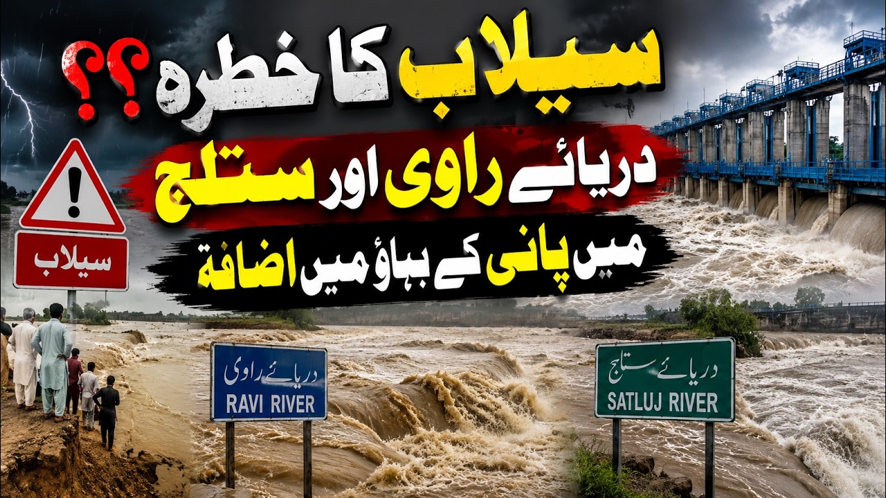 Flood Alert? Water Levels Rise in Ravi and Sutlej Rivers | Breaking News