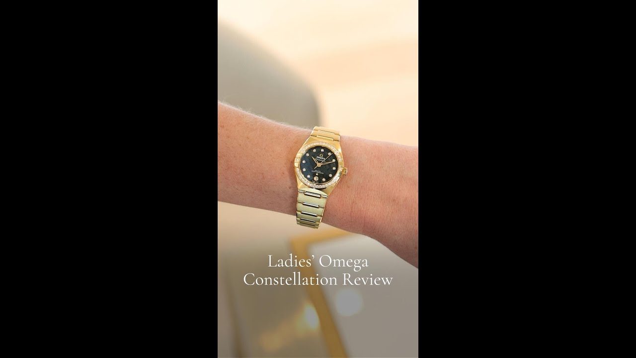 Ladies' Omega Constellation Review #shortsvideo #omega #watches
