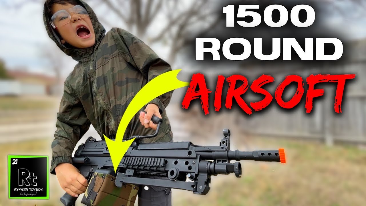 This AEG LMG Airsoft is a beast, but $340 ?