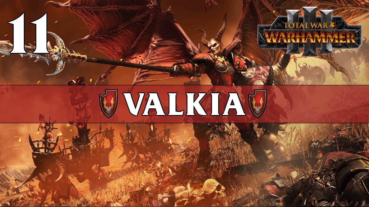 VALKIA THE BLOODY - Total War: Warhammer 3 Champions of Chaos Campaign #11