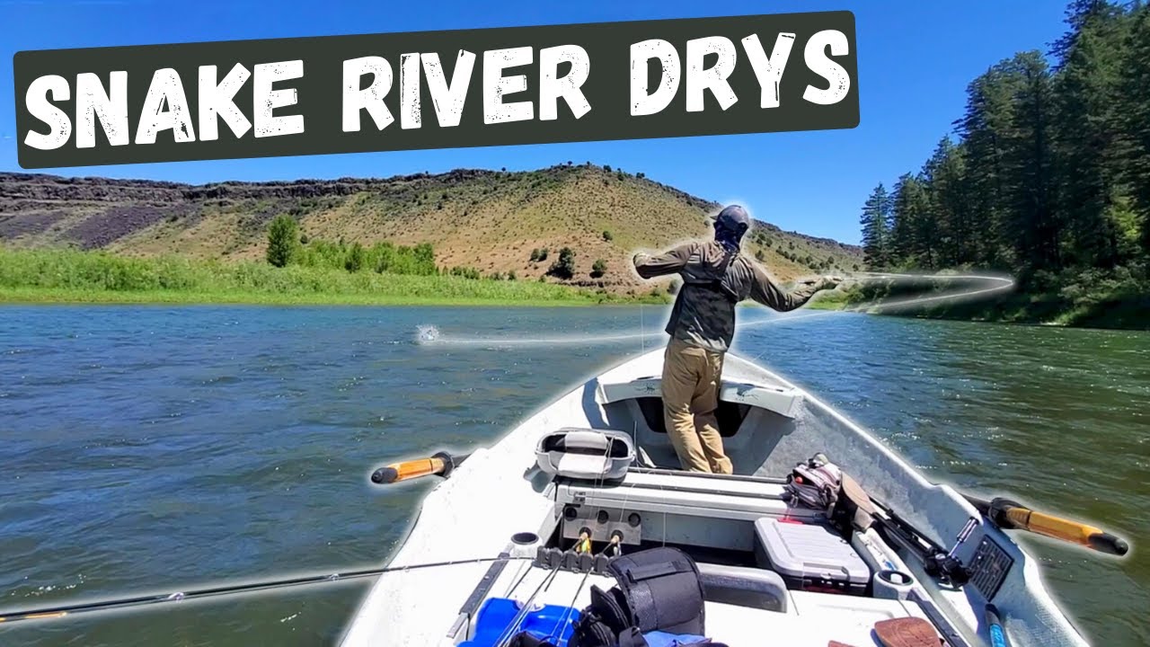 Epic 4 DAY float Trip on the South Fork of the SNAKE RIVER!  FLY FISHING the PMD hatch!  DAY - 1