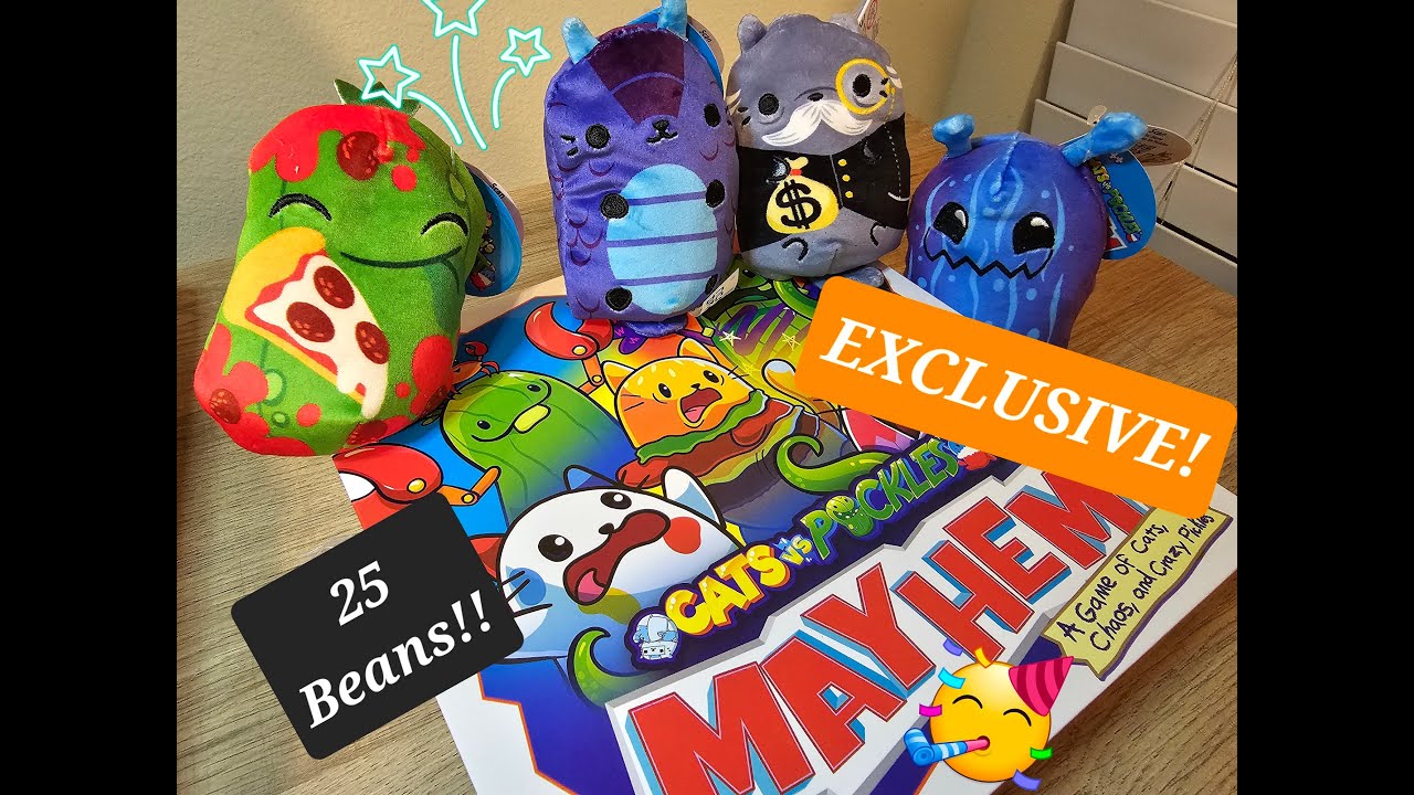 Exclusive Mayhem Cats Vs Pickles Kickstarter Open/Unboxing
