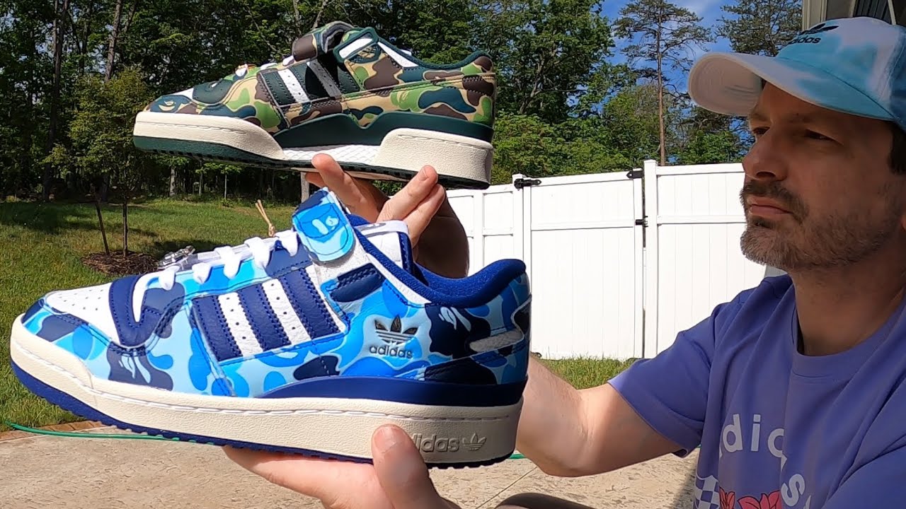 BAPE - Adidas Forum 84 Low - 30th Anniversary - Great Collab!