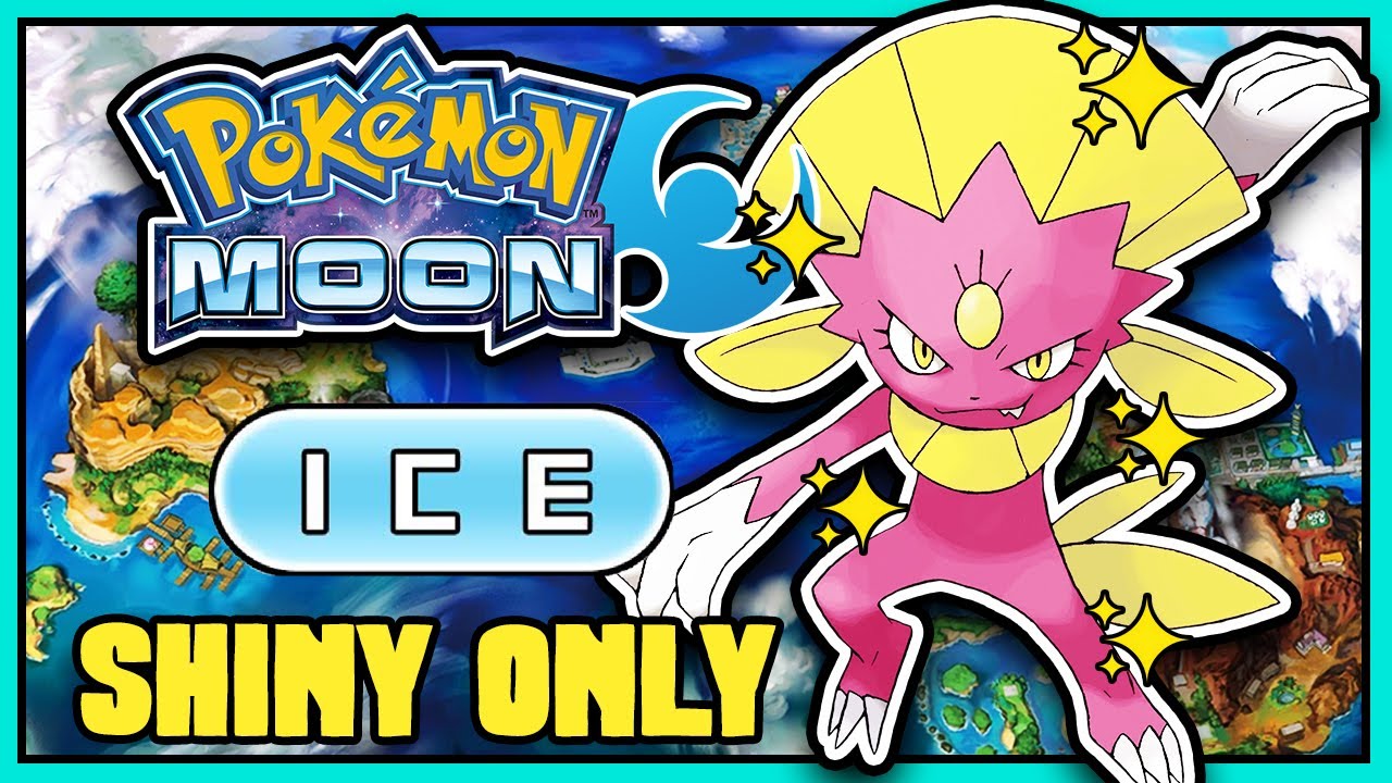 POKEMON MOON HARDCORE NUZLOCKE - SHINY ICE TYPE POKEMON ONLY! (NO ITEMS, NO OVERLEVELING)