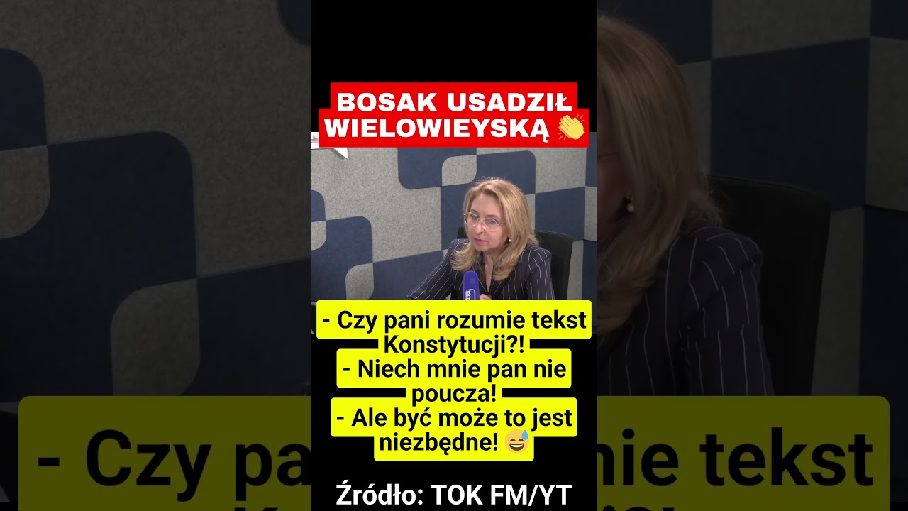 BOSAK PIĘKNIE USADZIŁ WIELOWIEYSKĄ! 👏