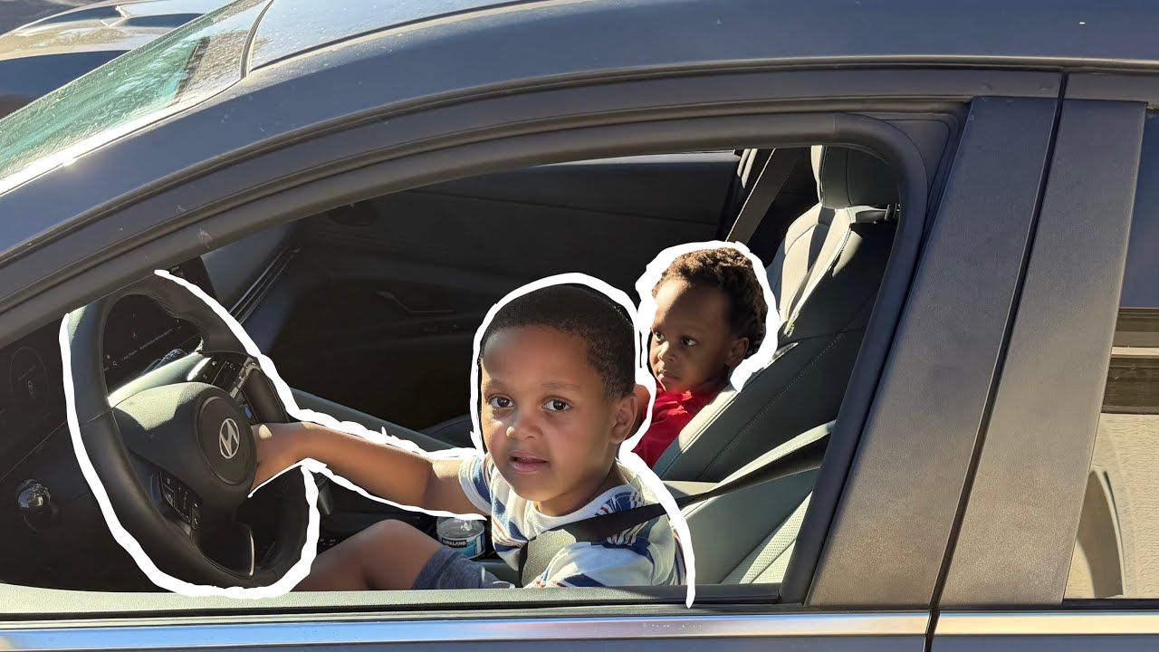 I Took My Dads Car To The Store Mommy Was Mad! 