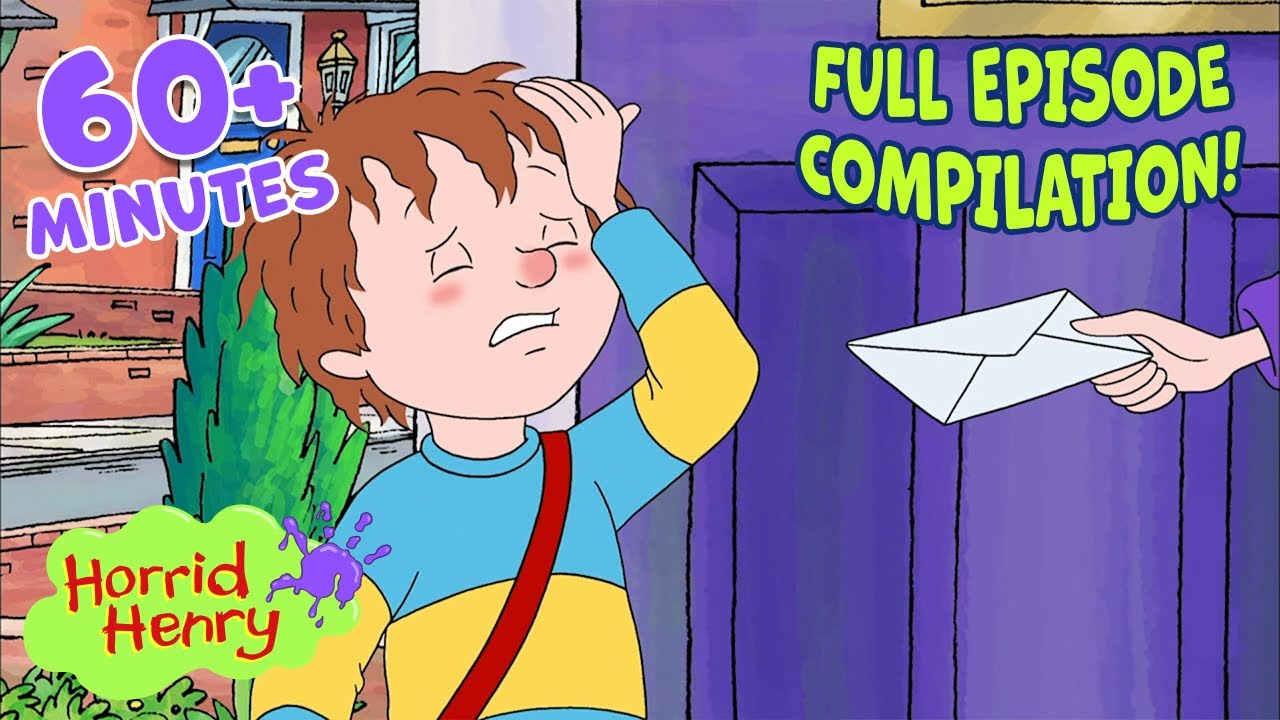 Horrid Boy? MESS! 📝💨! Dad Does Homework! | Horrid Henry FULL Episode Compilation | 60+ MINS