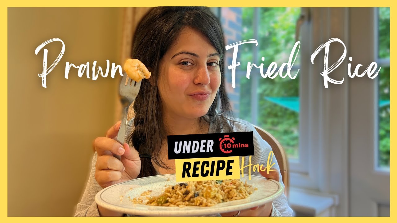 Prawn Fried Rice recipe under 10 minutes | Hacks for Students