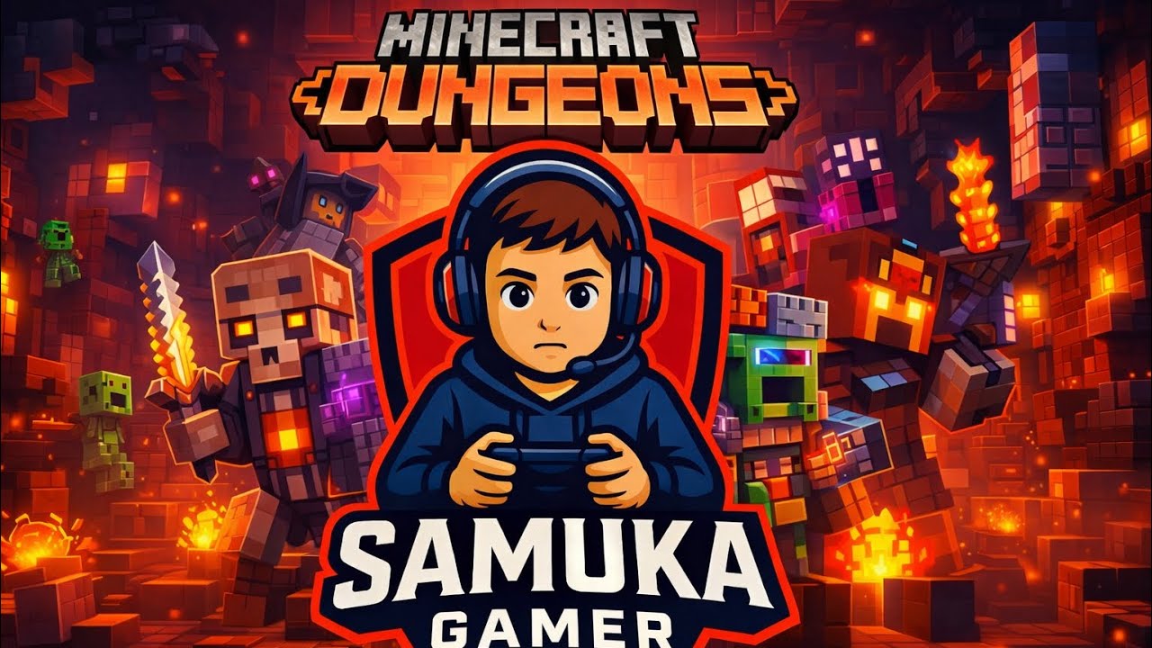Gameplay de Minecraft Dungeons!