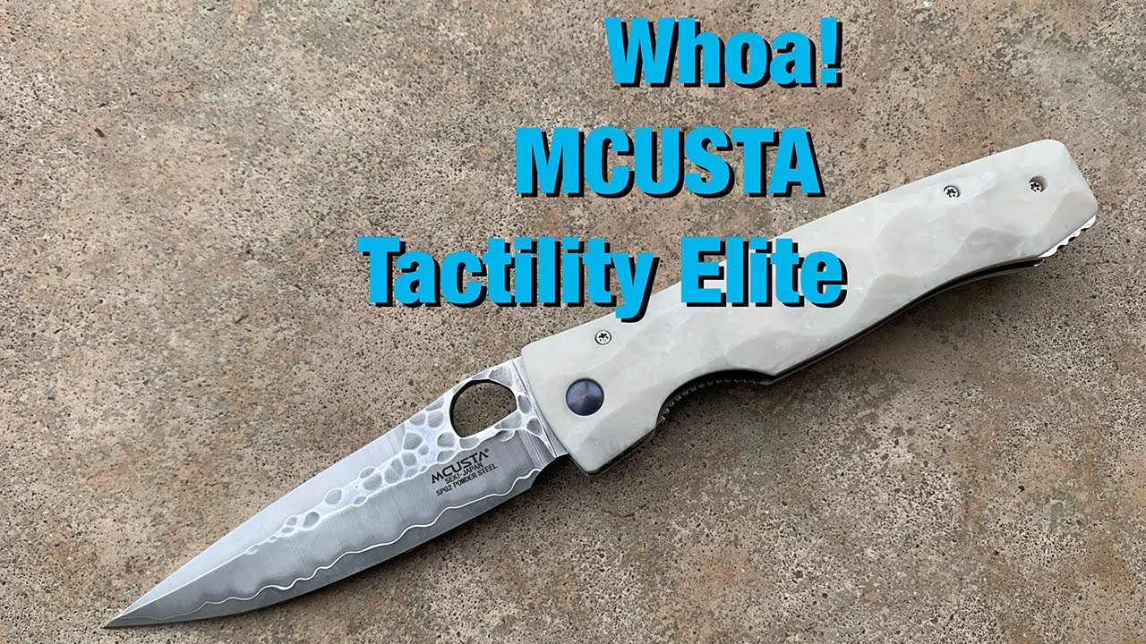 Unboxing the MCUSTA Tactility Elite: Handsome gentleman's folder with extreme bling factor