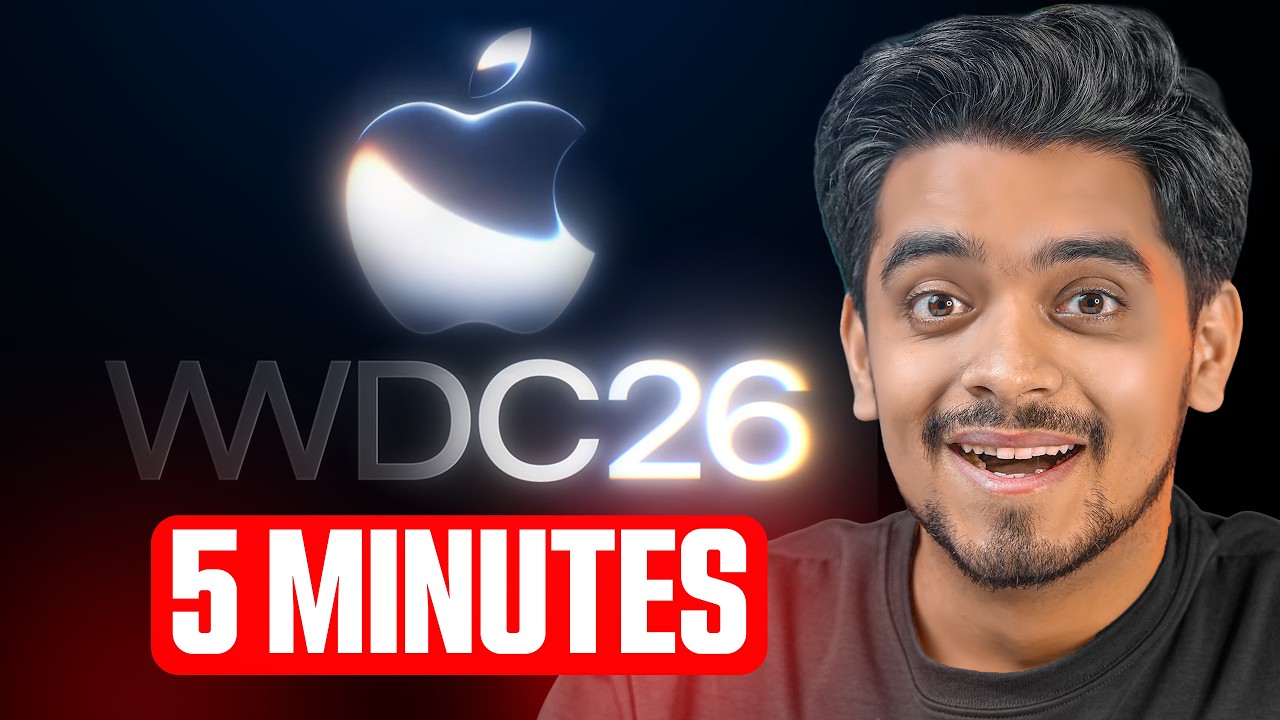 Apple&rsquo;s WWDC 2026 in Just 5 Minutes 🤯