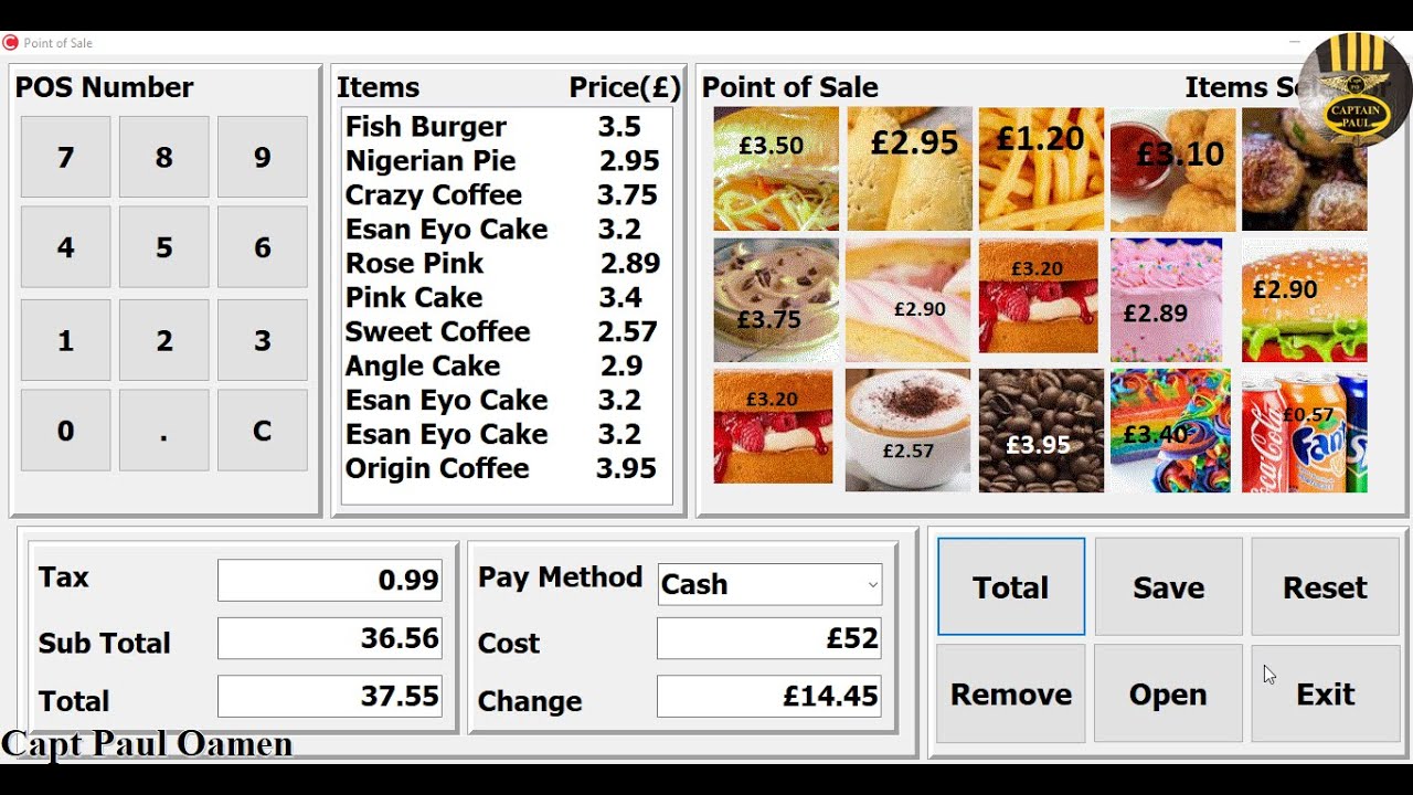 How To Create a C++ Powerful Point of Sale (POS) Application in C++ Builder - Part 1 of 2