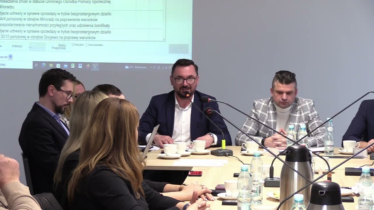 XX sesja IX Kadencji Rady Gminy Miłoradz - 16.03.2026. Zobacz wideo