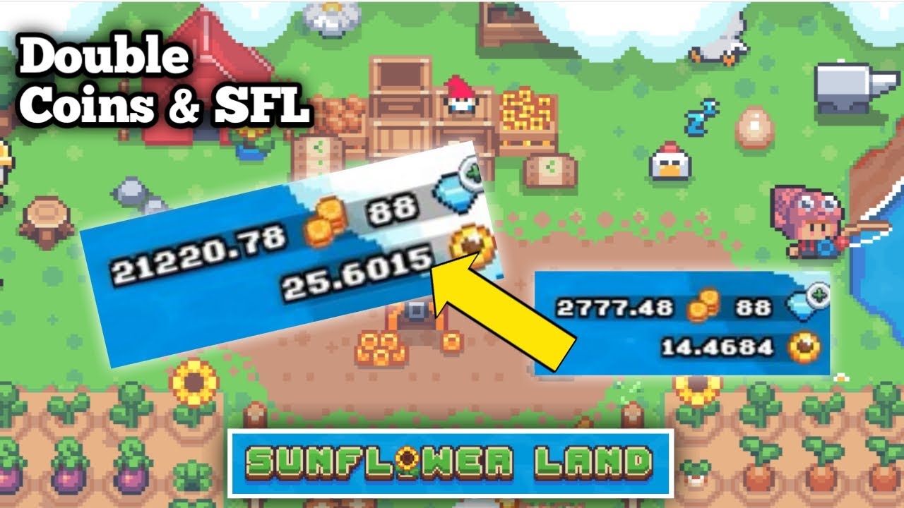 CARA DAPAT BANYAK KOIN DAN TOKEN SFL DI SUNFLOWER LAND INDONESIA part 5