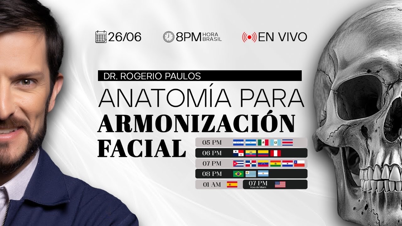 26/06 - Anatomía para Armonización Facial con el Dr. Rogerio Paulos