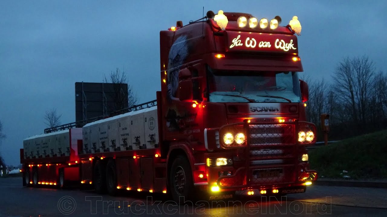 SCANIA 144L V8 530 Topline - Fa. W. van Wijk - Loud Sound! - 