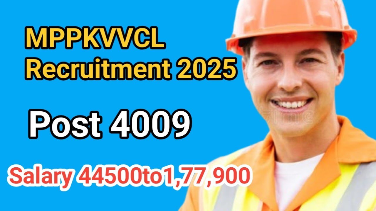 MPPKVVCL Recruitment 2025 | 4009 Posts  Full Notification, Salary & Apply Online 