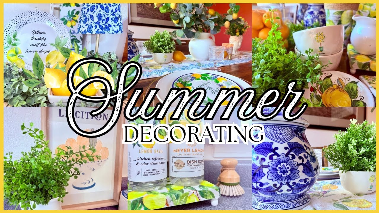 ☀️ Summer Decorating for 2025 | Summer Decorate With Me ☀️