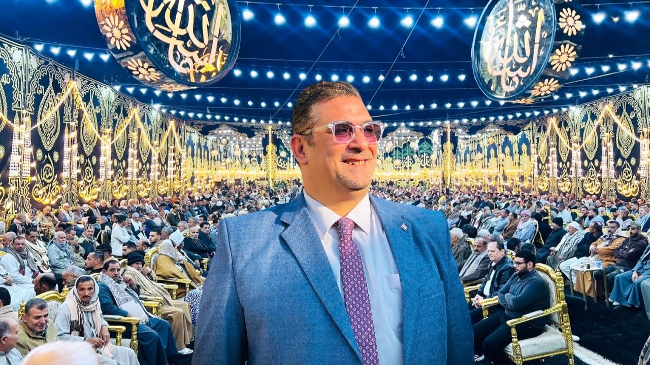 عزاء عائلات العربي درين نبروه العشاء الشيخ أنور الشحات محمد أنور سوره النمل بصوت العالمي قناة مفيد 