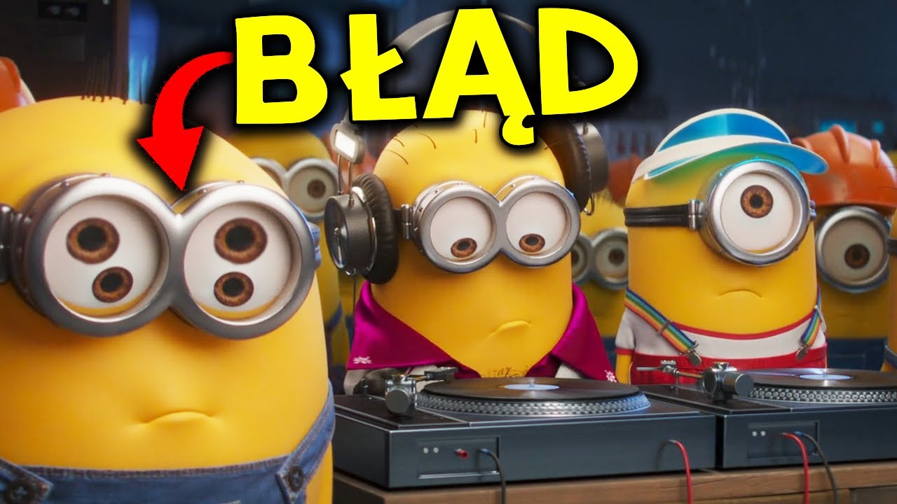 BŁEDY w MINIONKACH