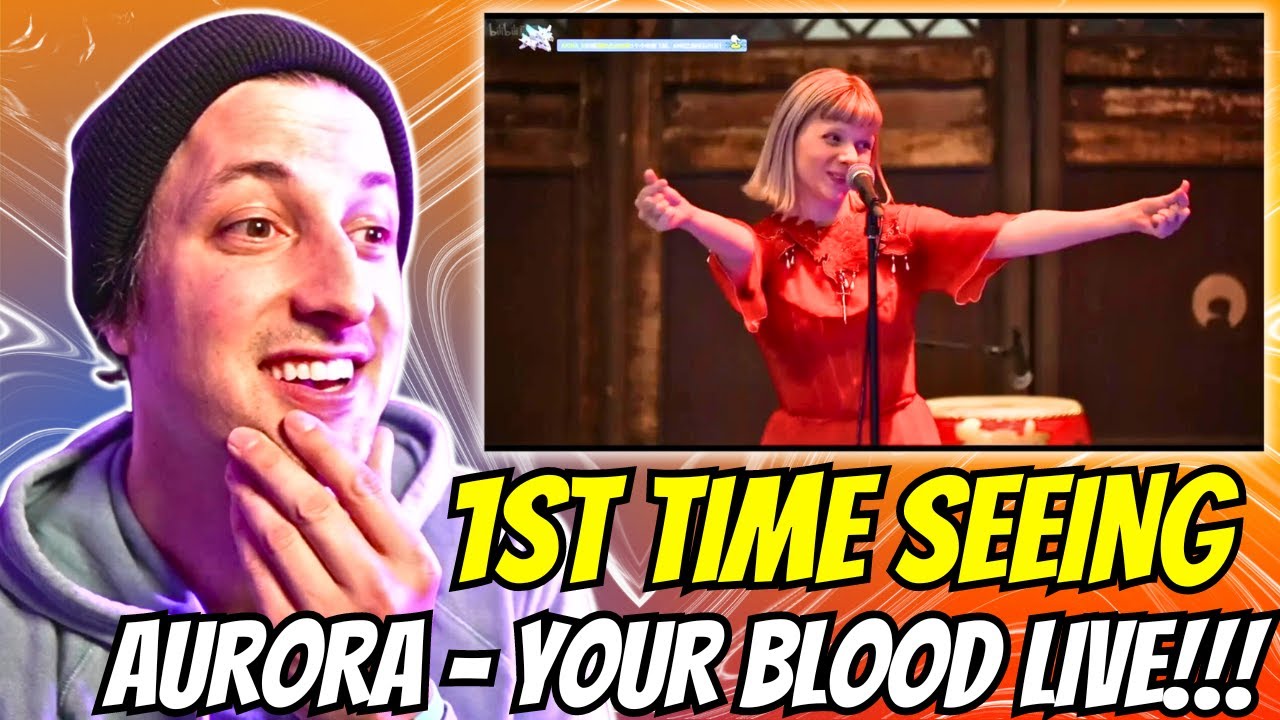 Will Reacts | AURORA - Your Blood (Live Debut) [Beijing Meet & Greet]